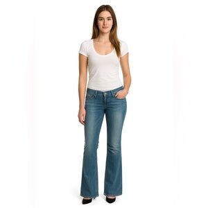 VINTAGE Y2K JAMES Flare Jeans Blue 29